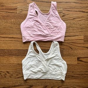 Kindred Bravely 2 pack bundle - French Terry Racerback Bra - Like New Condition